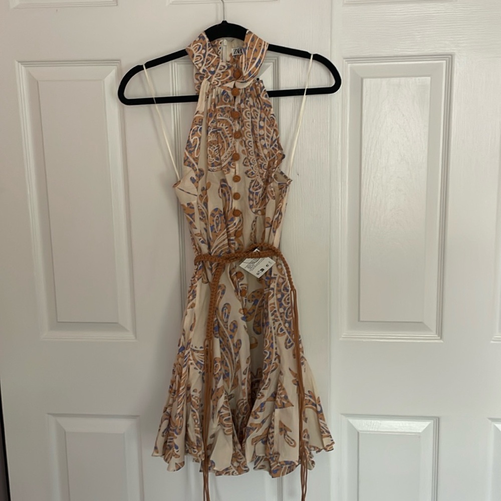 NWT | Zara Summer Mini Dress | Sz: M